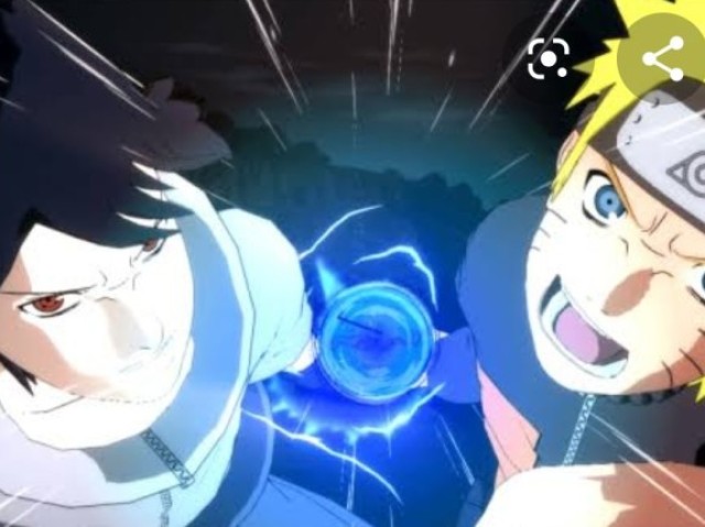 Rasengan e chidori juntos