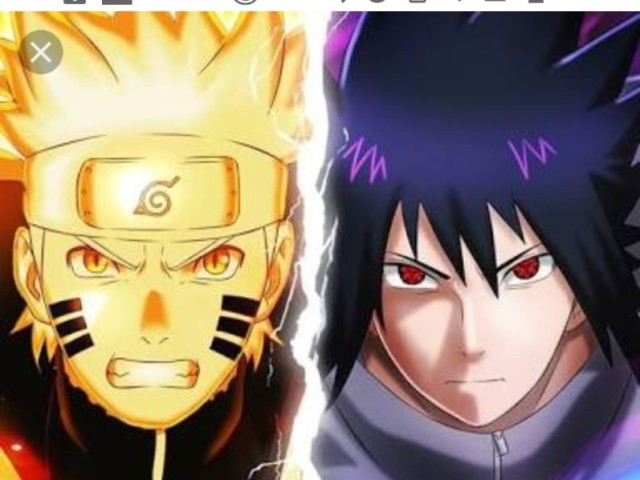 Sasuke uchiha e Naruto Uzumaki