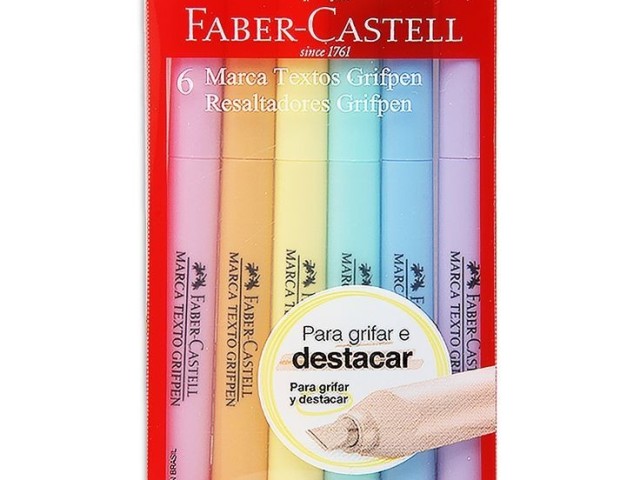 Eu já prefiro os tons pastéis da faber!