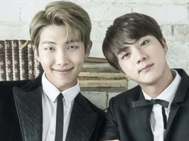 Jin e Namjoon