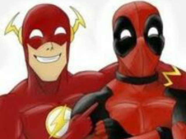 Flash e 
deadpdeadpool