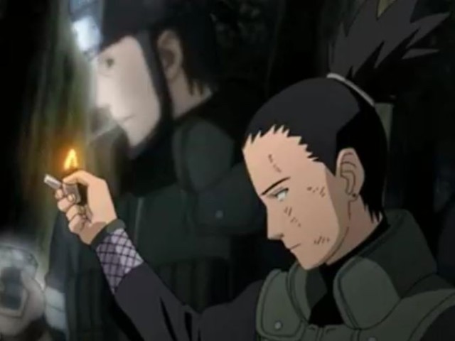 Asuma e Shikamaru