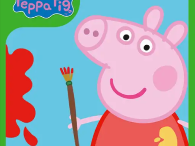 Peppa pig jogo para pintar