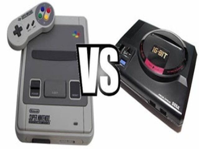 SNES vs Mega Drive