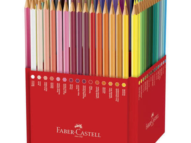 Faber com muitas cores!