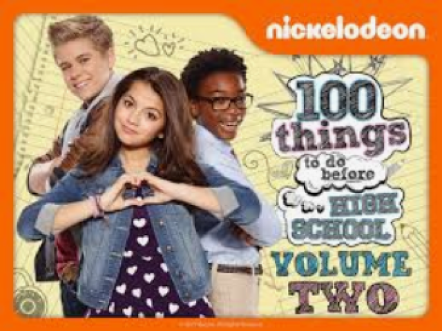 100 coisas para fazer antes do high school