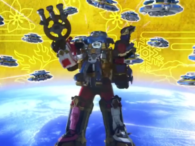 Astro Ninja Steel Megazord