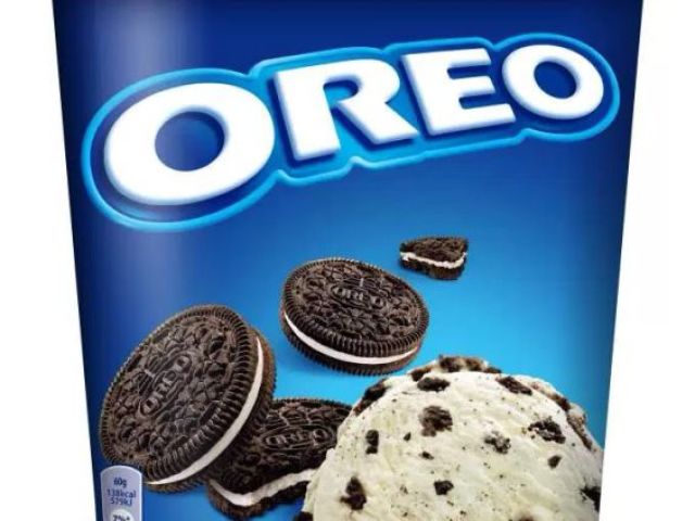 sorvete de oreo