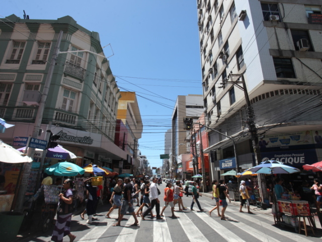 Apenas caminhar pelo o centro