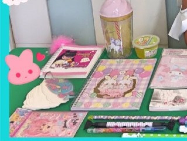 Material escolar kawaii