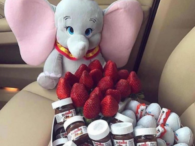 Dumbo com nutella