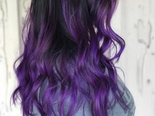 Cabelo Roxo Maravilhoso😇