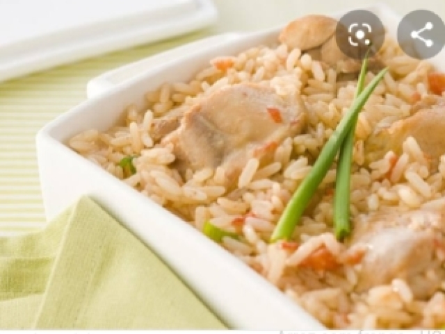 Frango com arroz