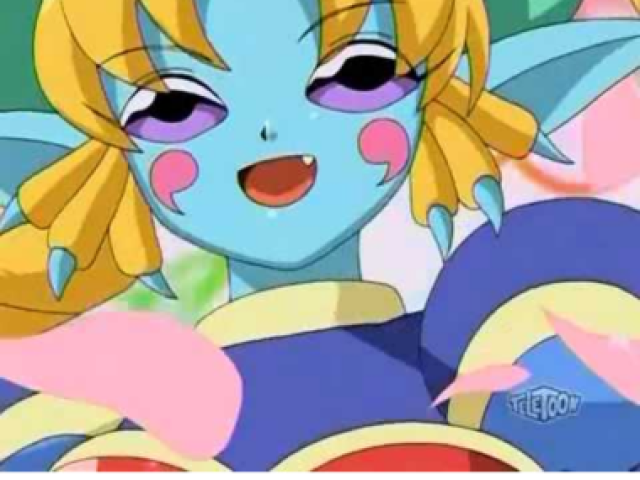 Sua Bakugan é a Elfin.