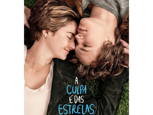 Hazel Grace e Augustus de A Culpa É Das Estrelas