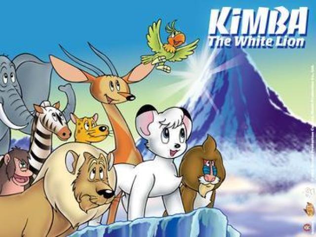 Kimba, the white lion