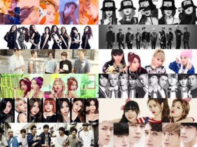 K-pop: Monte seu grupo misto
