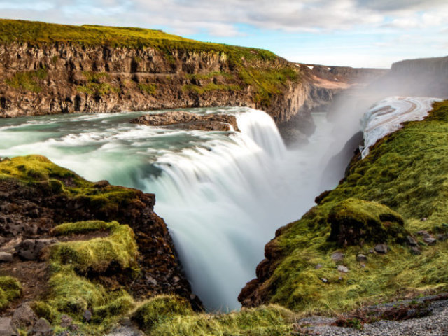 Cachoeira Gulfoss, Islândia