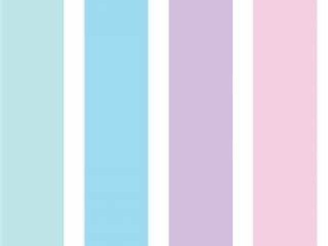 Cores pastéis