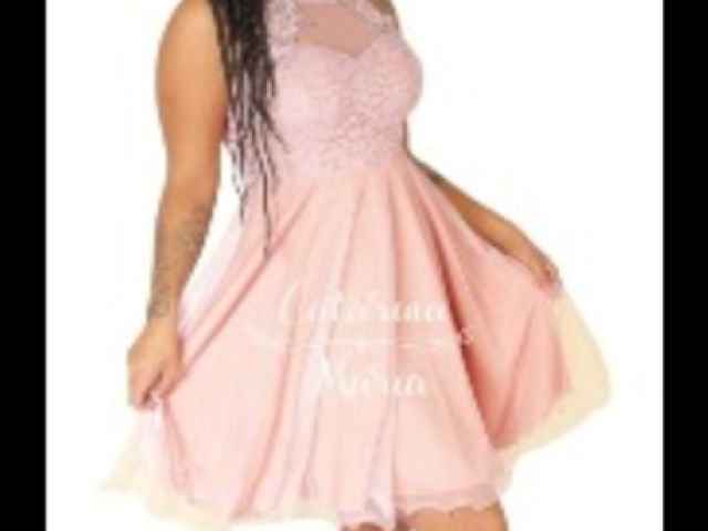 vestido rosinha