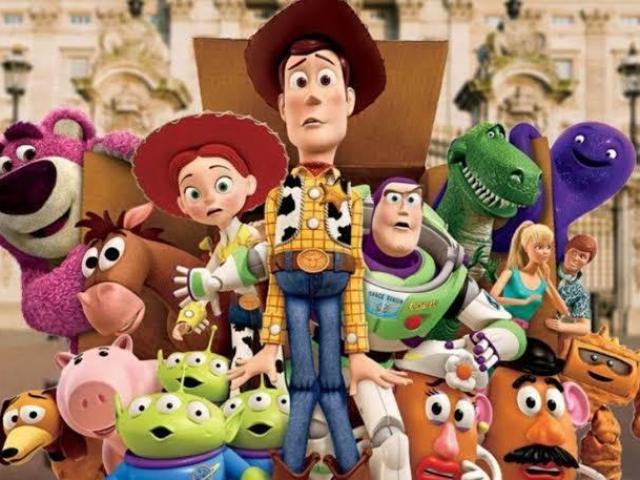 Toy Story 1,2,3 e 4