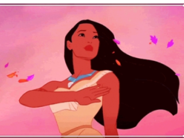 ▪Pocahontas
"As vezes o caminho certo talvez não seja o mais fácil".