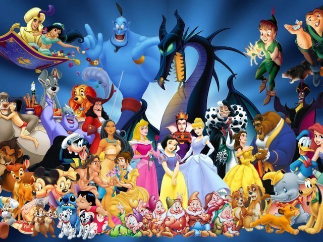 Você conhece os personagens da Disney? ♡☆