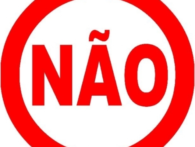 NÃO