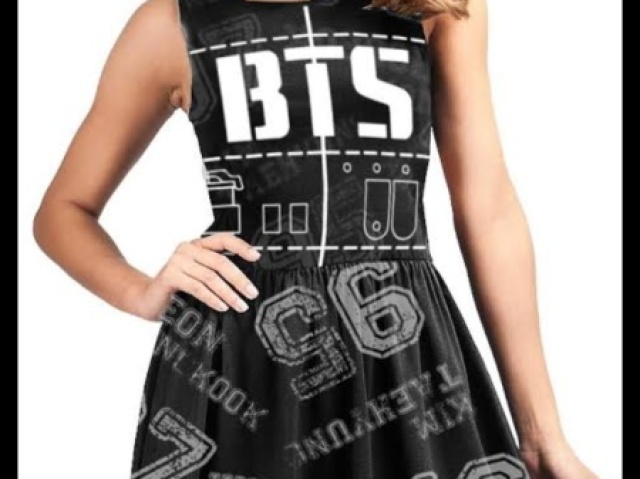 Vestido do bts