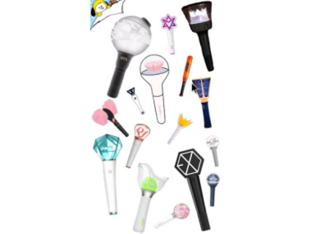 lightstick se você for kpoper claro