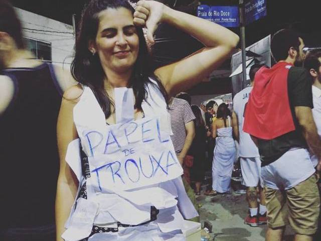 Papel de Trouxa!