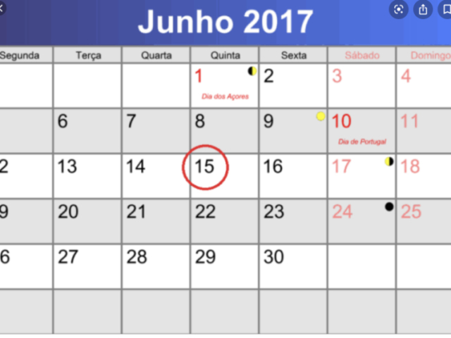 15 de julho de 2017