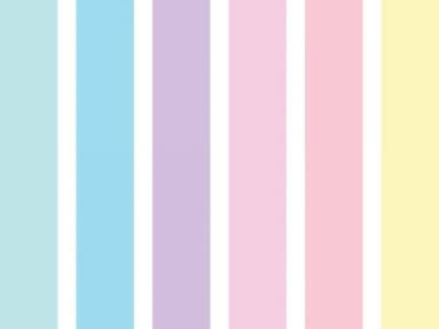 Qualquer cor pastel