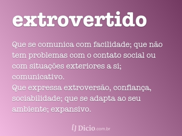 extrovertido