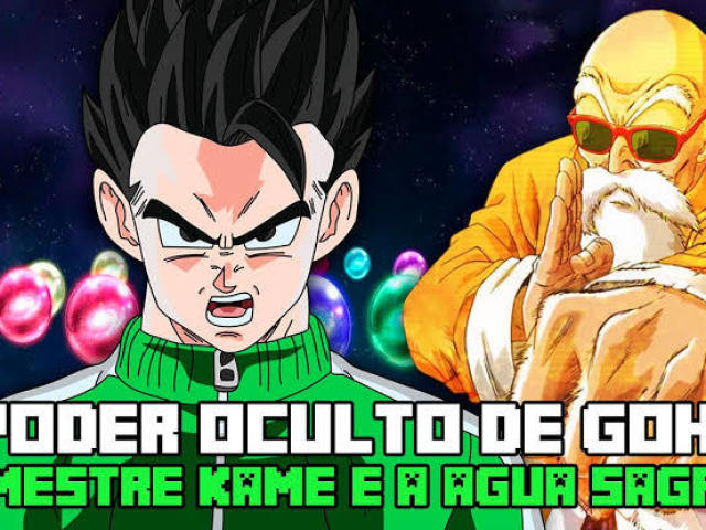 Mestre kame e gohan