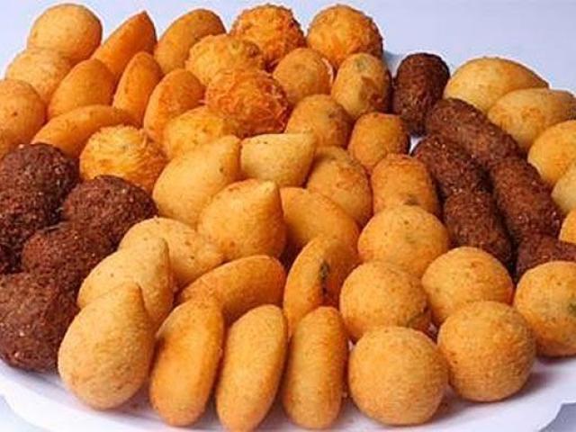 Salgado
Exemplo:Coxinha