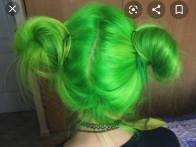 Cabelo verde