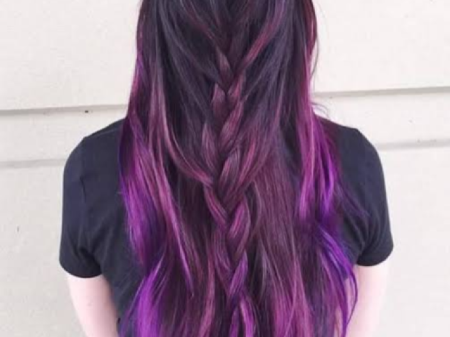 Cabelo roxo