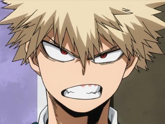 Bakugo fica um pouco impresionado com você e manda você sentar com ele e o Kirishima. Você aceita e a conversa entre vocês se torna um pouco agressiva.