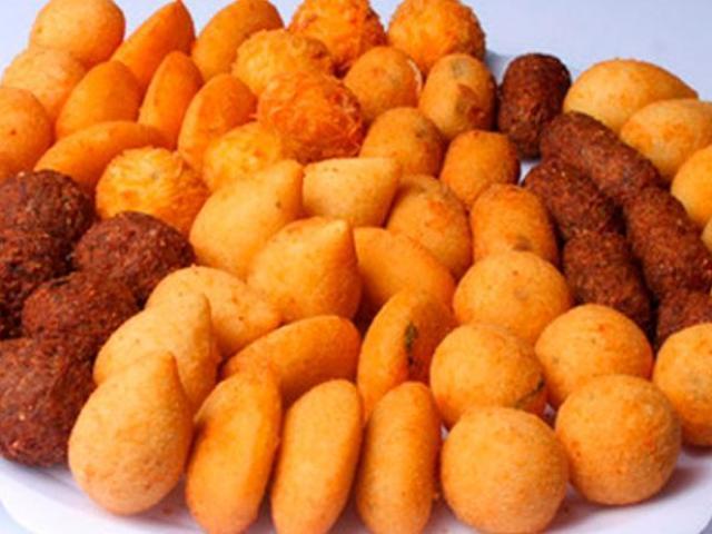 Salgado
Exemplo:Coxinha