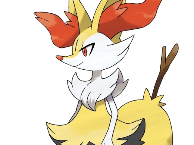 Seu pokemon evoluio para Braixen