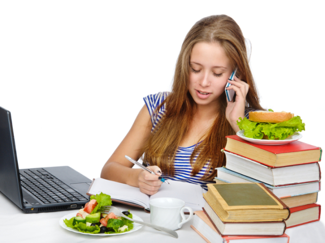 Lanchinhos e livros