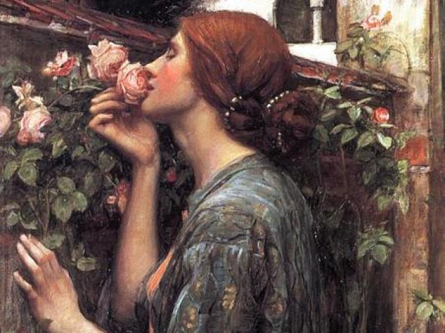 "A alma da rosa", de John William Waterhouse