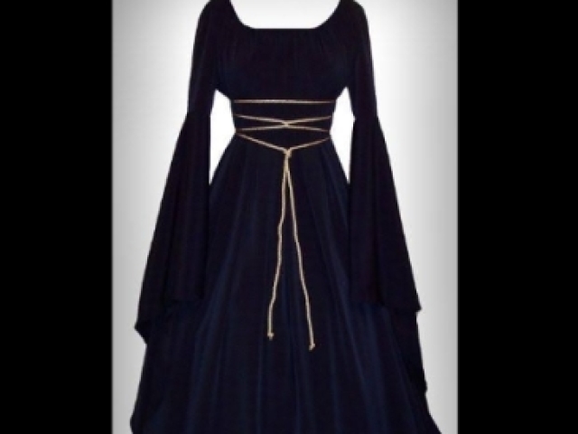👗Vestido azul escuro estilo plebeia👗