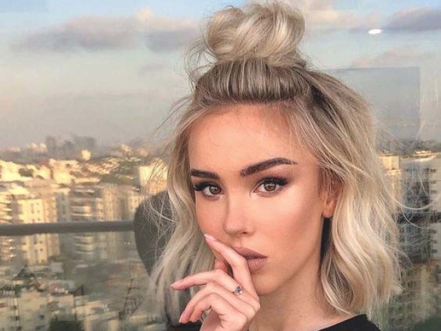 Half bun!