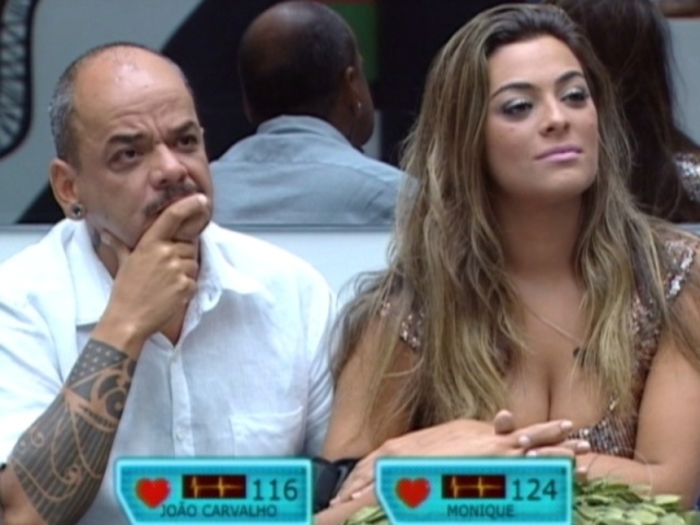 João Carvalho X Monique Amin - BBB12