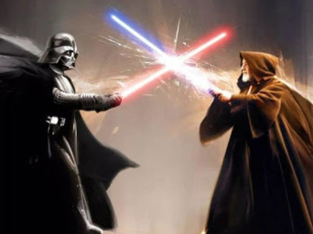 obi wan VS darth vader