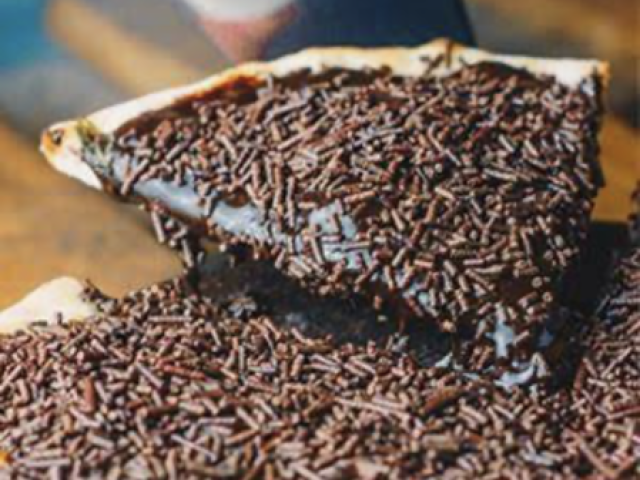 pizza de brigadeiro