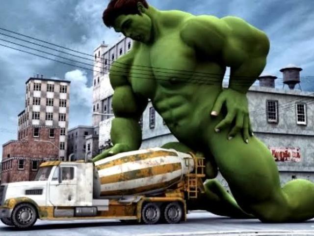 HULK ENRABADOR DE BETONEIRA FODASE