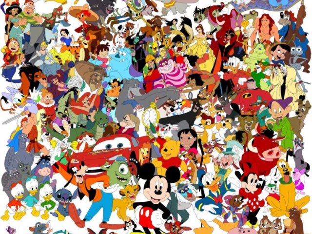 Acerte o nome dos personagens da Disney!